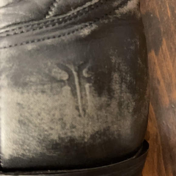 Frye black (worn) look / brand new w/o box cowboy boots - Picture 4 of 7